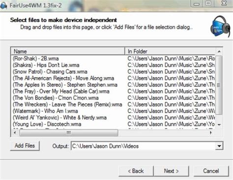 drmdbg|FairUse4WM .
